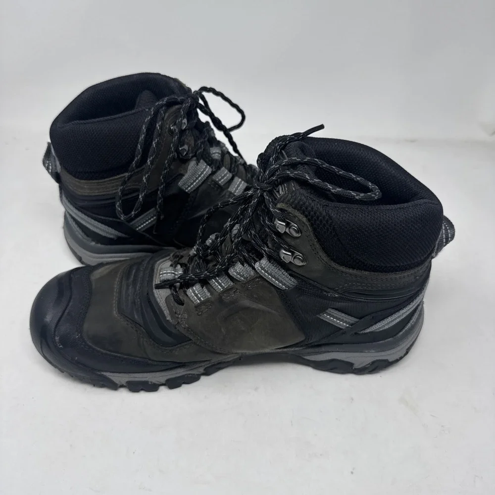 KEEN Men's 11 Ridge Flex Mid Height Waterproof Hiking Boots